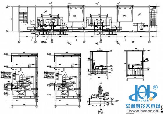 某工程锅炉管线安装施工图