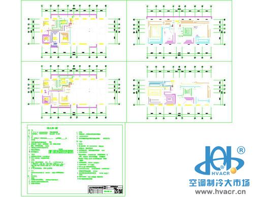 锅炉房地板辐射采暖图